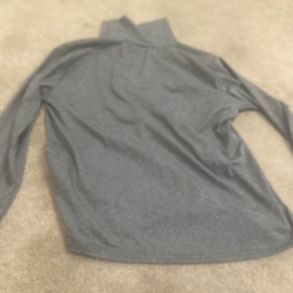 New large gray turtleneck